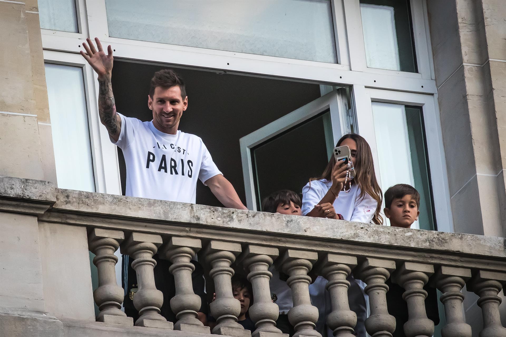 Messi llega al PSG