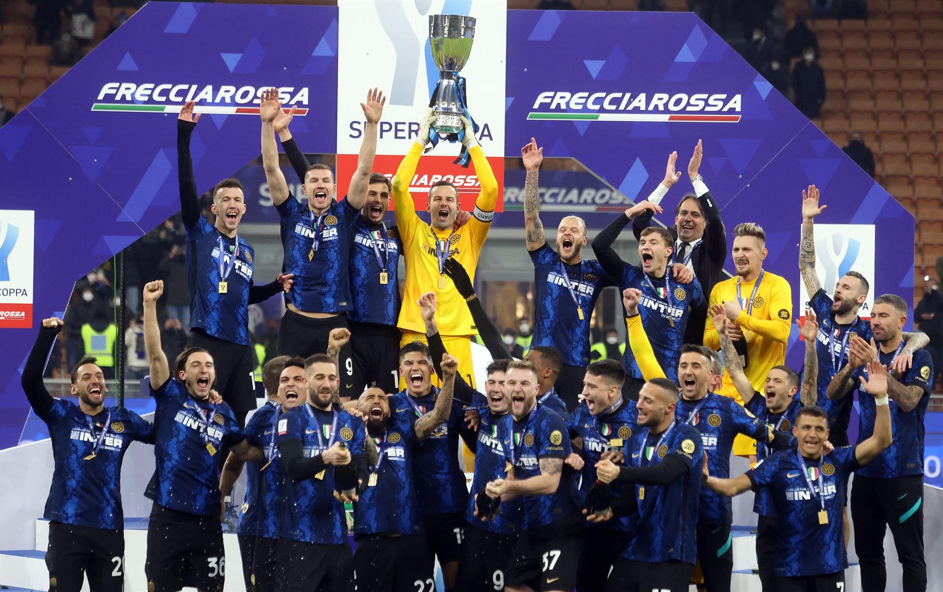 Inter campeón de la Supercopa