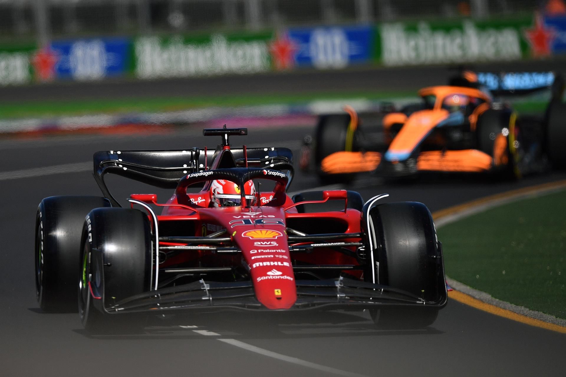 Charles Leclerc y Ferrari marcaron el camino en los dos primeros ensayos libres para el Gran Premio de Australia