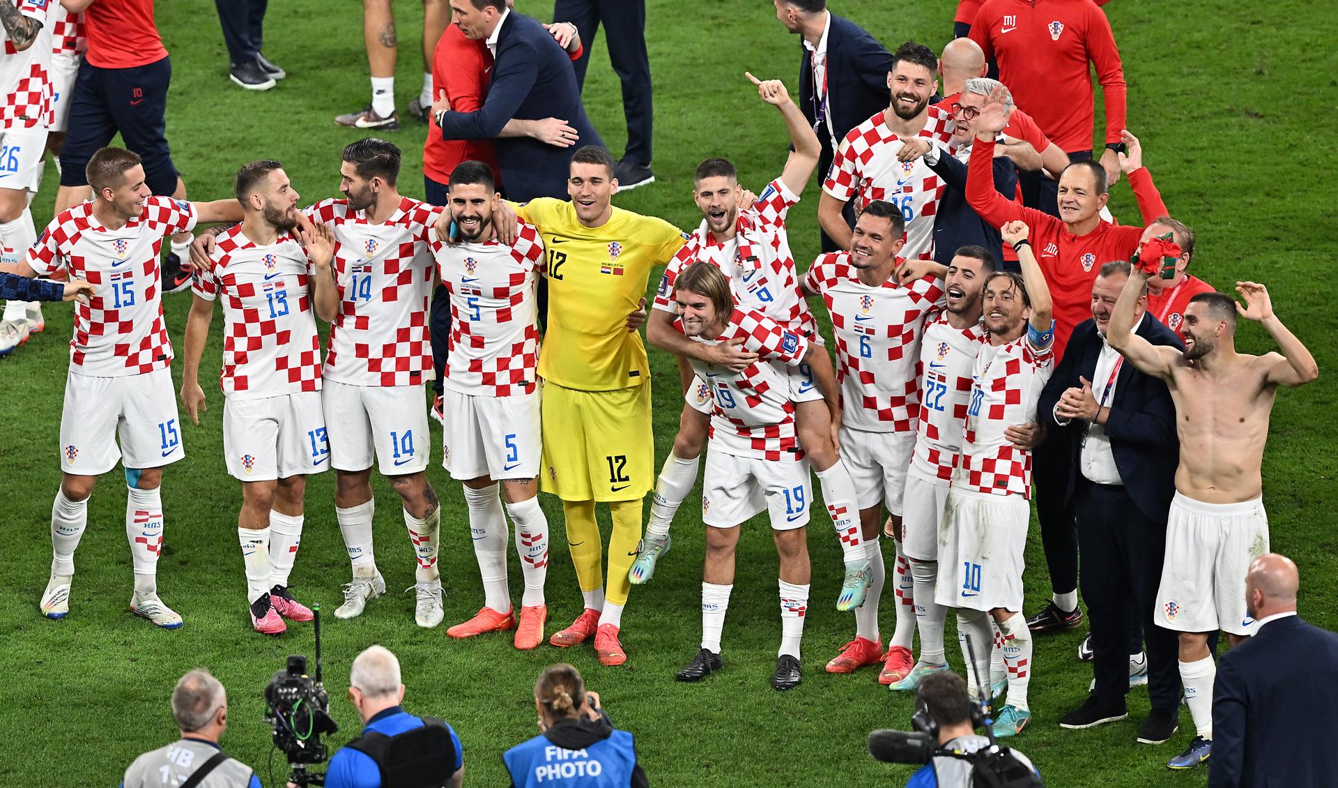 Croacia nuevamente en el cuadro de honor