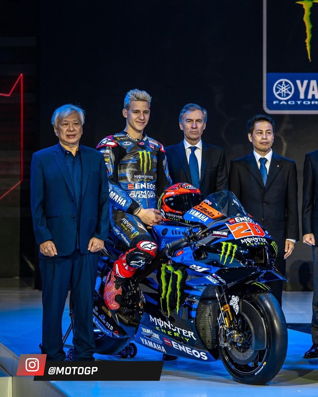 Yamaha presentó sus nuevas YZR-M1