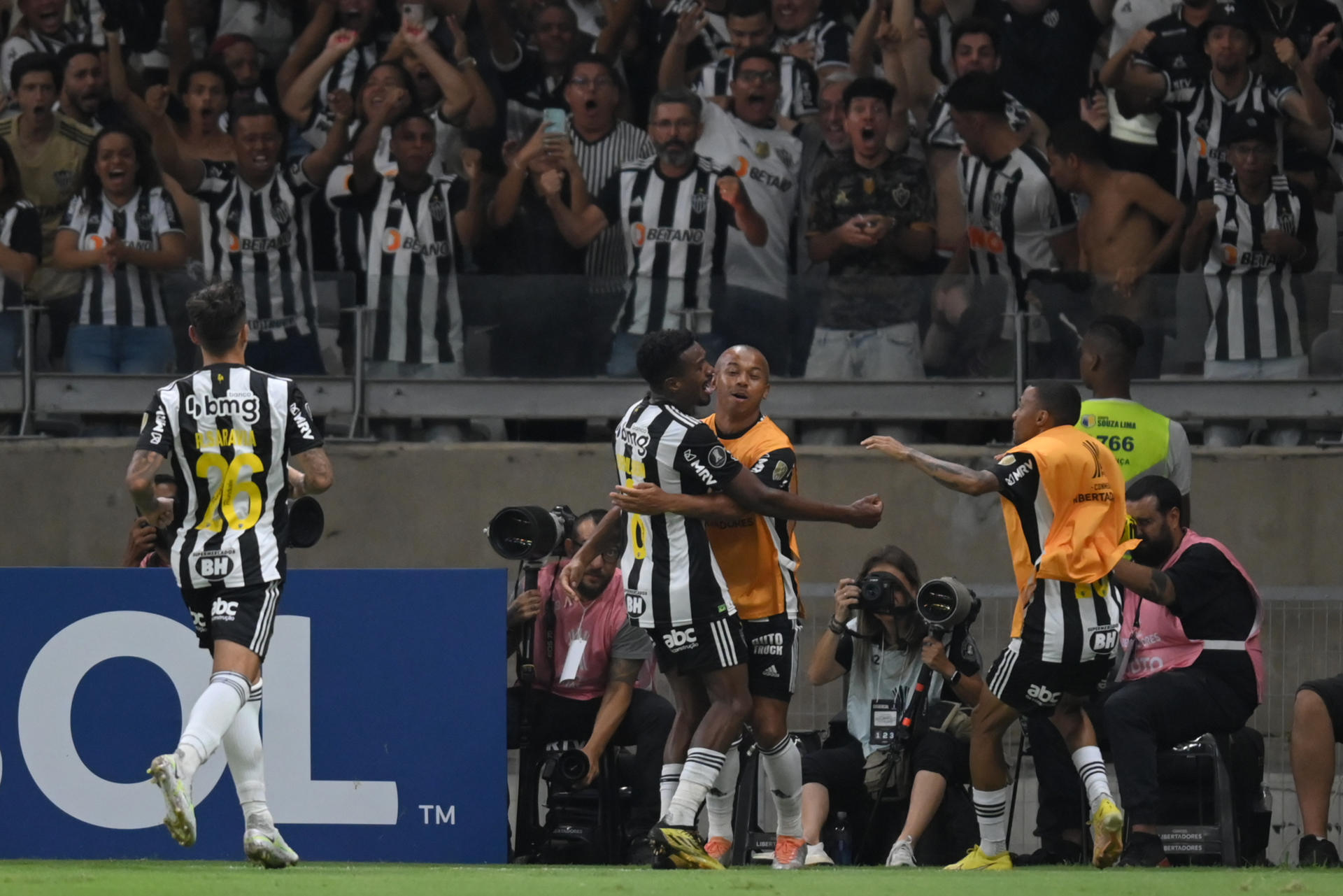 Carabobo se despide de la Libertadores goleado por el Mineiro