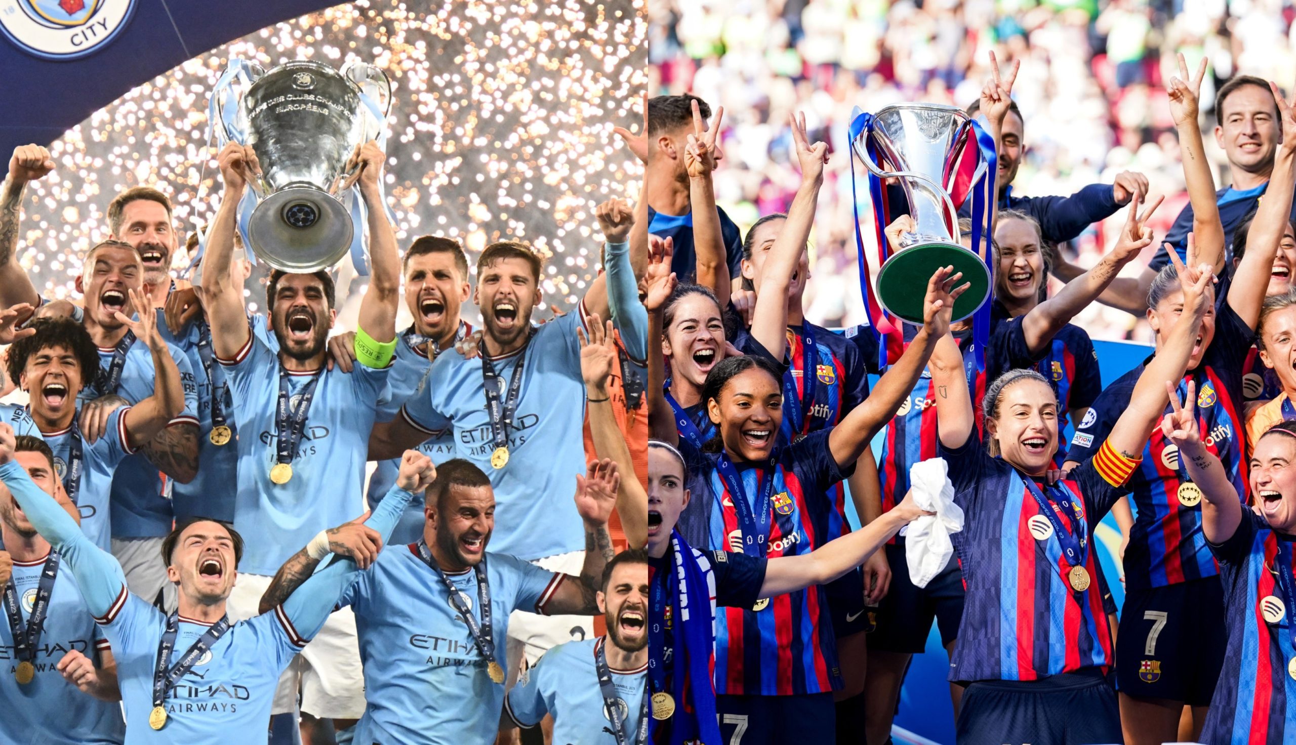 El City y Barça femenino, elegidos mejores clubes de 2023